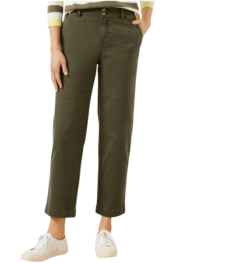Straight Ankle Jeans
